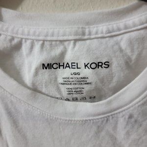 White michael kors long sleeve
